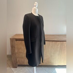 Zara coat beautiful deep brown never worn